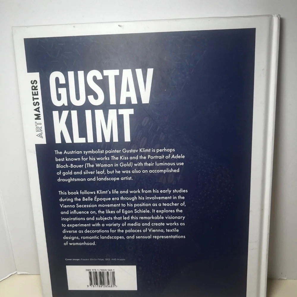 Gustav Klimt A N Hodge 2023 Arcturus Art Masters Nouveau Hardcover Art Book - Picture 2 of 6